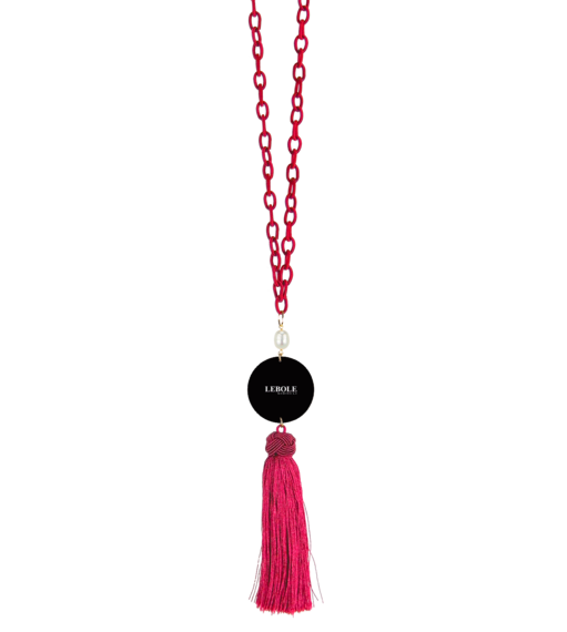 Collana Tigre Perla - Lebole Maison