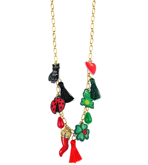 Good Luck Pendants Choker - Lebole Maison