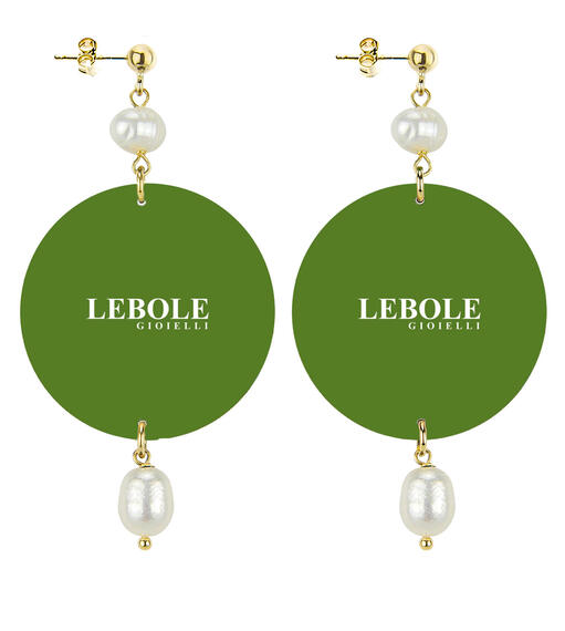 Orecchini Scorpione Classico Perla - Lebole Maison