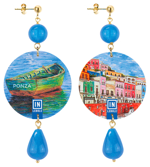 Earrings Ponza Pearl Classic - Lebole Maison