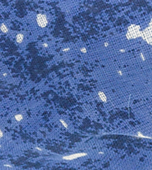 Blue Flower Fabric Bracelet - Lebole Maison