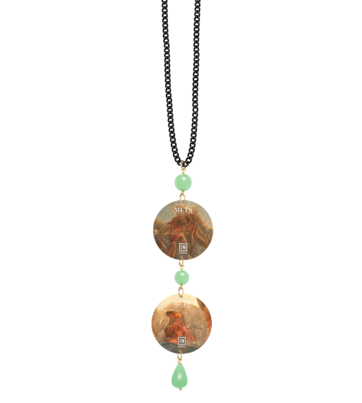 Collana Maternità G.previtali Verde Giada - Lebole Maison