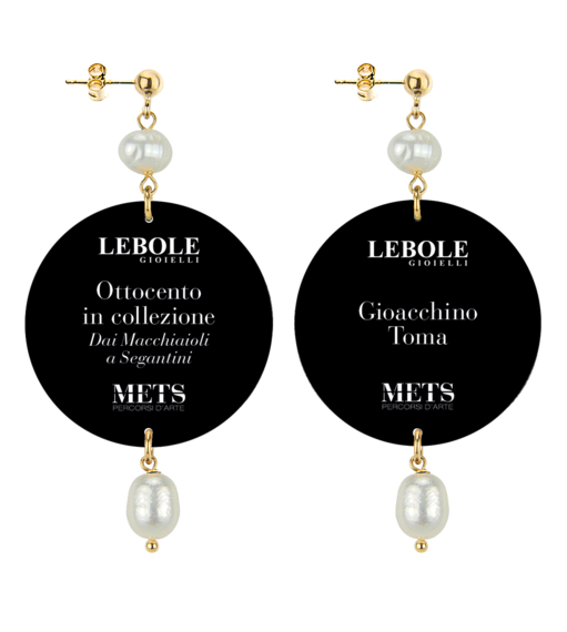 Orecchini Donna Alla Porta Di G.toma Classico Perla - Lebole Maison